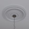 Ekena Millwork Cole PVC Medallion (Canopies up to 6"), 22"OD x 3 1/2"ID x 1"P, UltraCover Satin Blossom White CMP22COGBW - alternate 8